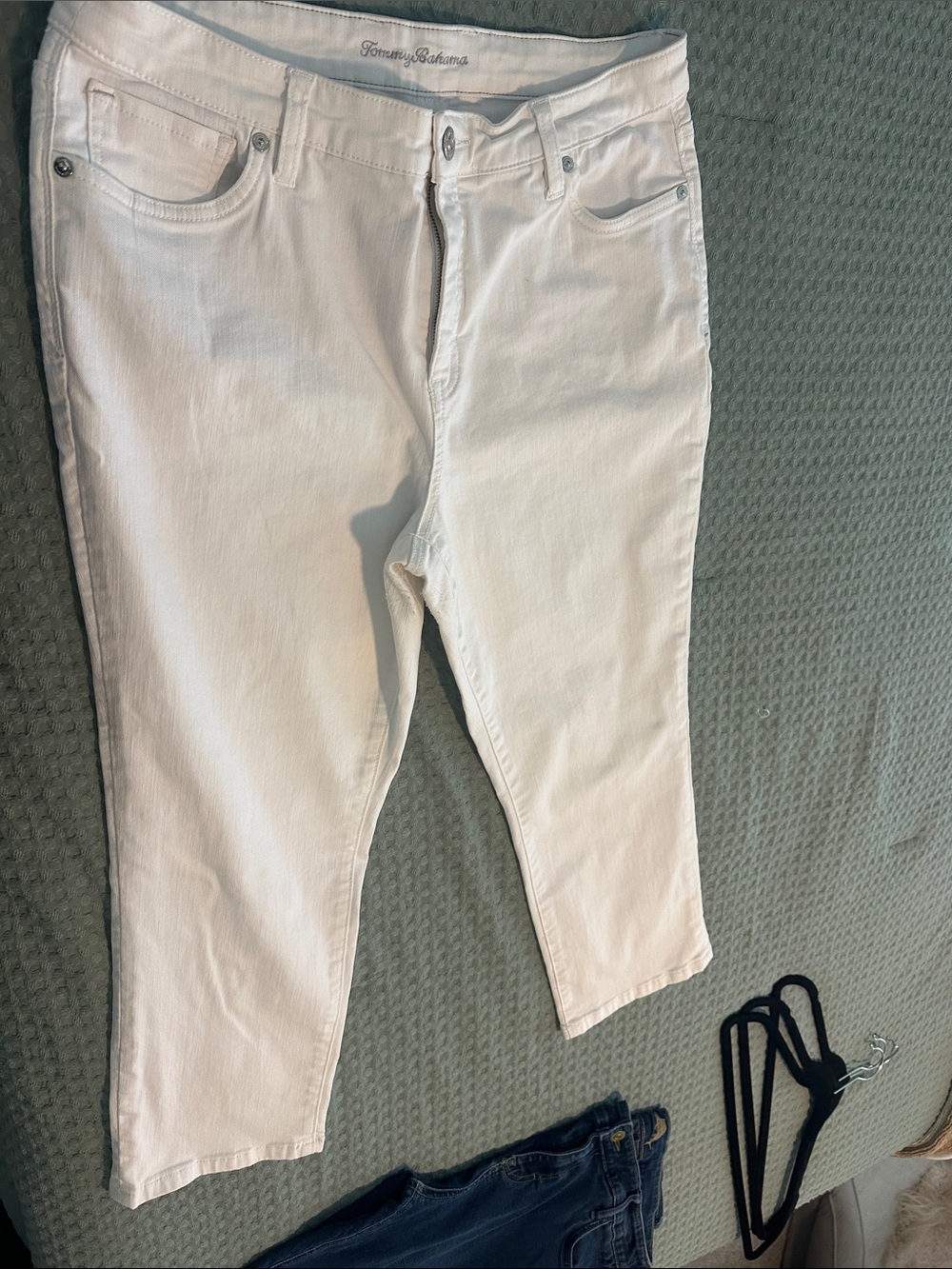 Tommy Bahama White Cropped Women's Jeans